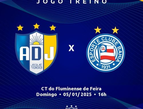 QUARTO JOGO-TREINO CONFIRMADO: ADJ x Bahia